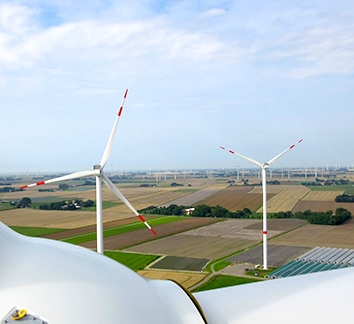 Bild vom Windparks Oesterwurth